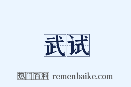 武试是什么意思的图片